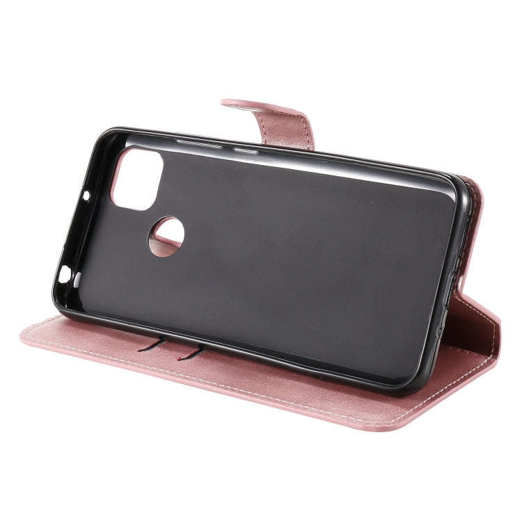 For Xiaomi Redmi 9C Classic Calf Texture PU + TPU Horizontal Flip Leather Case, with Holder & Card Slots & Wallet