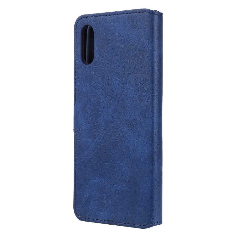 For Xiaomi Redmi 9A Classic Calf Texture PU + TPU Horizontal Flip Leather Case, with Holder & Card Slots & Wallet