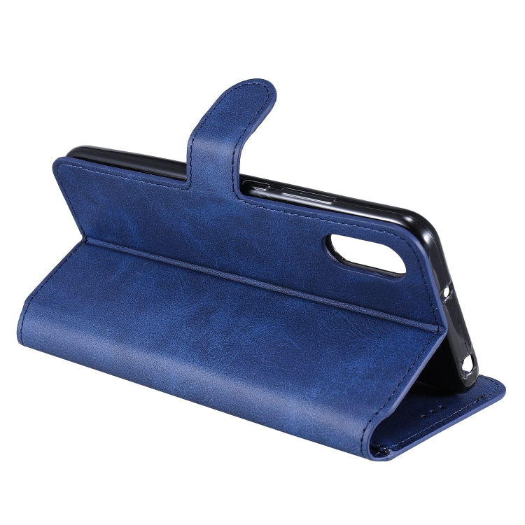 For Xiaomi Redmi 9A Classic Calf Texture PU + TPU Horizontal Flip Leather Case, with Holder & Card Slots & Wallet