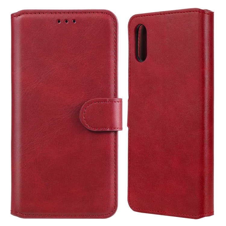 For Xiaomi Redmi 9A Classic Calf Texture PU + TPU Horizontal Flip Leather Case, with Holder & Card Slots & Wallet