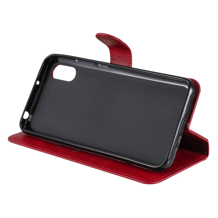 For Xiaomi Redmi 9A Classic Calf Texture PU + TPU Horizontal Flip Leather Case, with Holder & Card Slots & Wallet