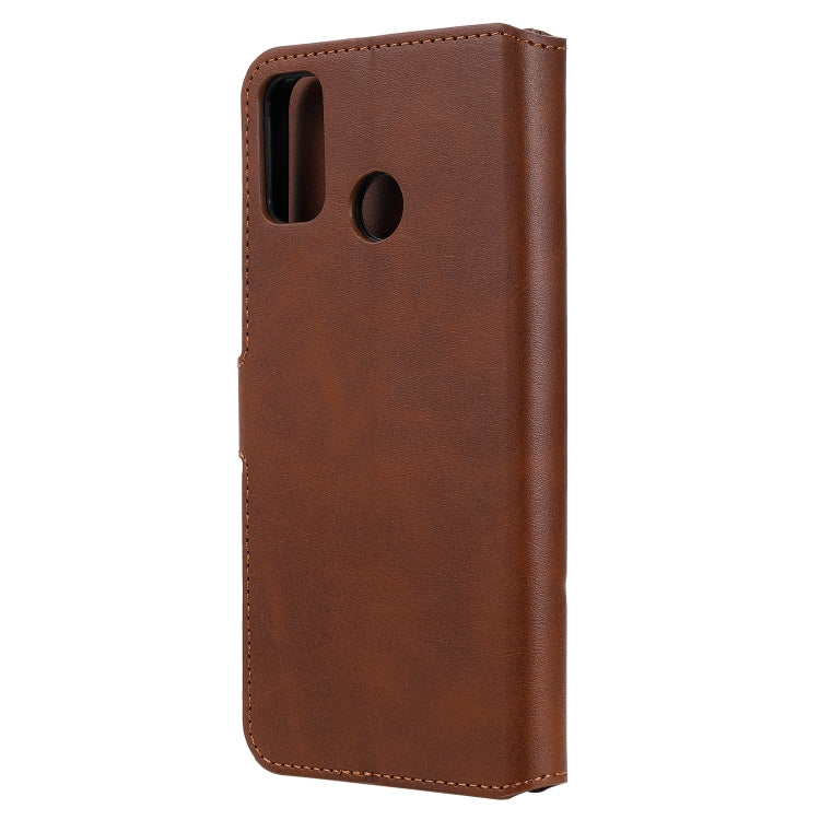 For Huawei Honor 9X Lite Classic Calf Texture PU + TPU Horizontal Flip Leather Case, with Holder & Card Slots & Wallet