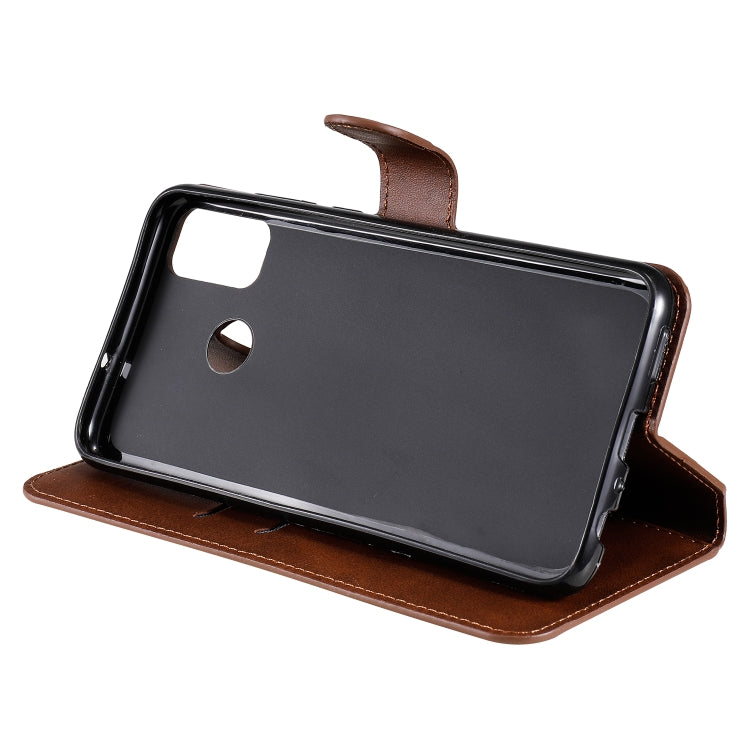 For Huawei Honor 9X Lite Classic Calf Texture PU + TPU Horizontal Flip Leather Case, with Holder & Card Slots & Wallet