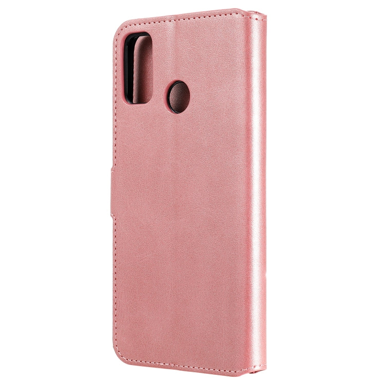 For Huawei Honor 9X Lite Classic Calf Texture PU + TPU Horizontal Flip Leather Case, with Holder & Card Slots & Wallet