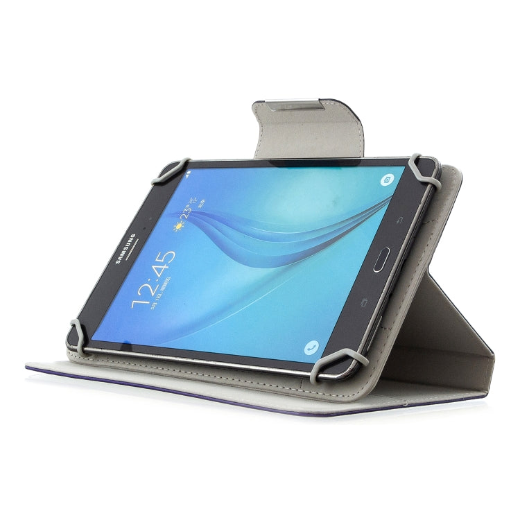 For 7 inch Tablets Universal Solid Color Horizontal Flip Leather Case with Card Slots & Holder & Wallet