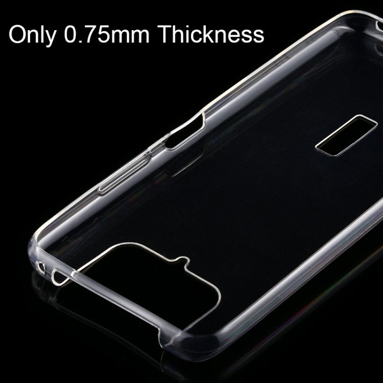 For Asus Zenfone 7 Pro ZS671KS 0.75mm Ultra-thin Transparent TPU Soft Protective Case