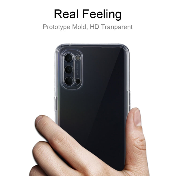 For OPPO Reno4 5G 0.75mm Ultra-thin Transparent TPU Soft Protective Case
