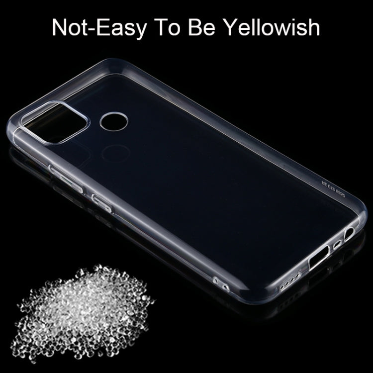 For OPPO Realme C12 0.75mm Ultra-thin Transparent TPU Soft Protective Case