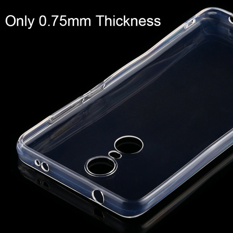 For Xiaomi Redmi Note 4X 0.75mm Ultra-thin Transparent TPU Soft Protective Case