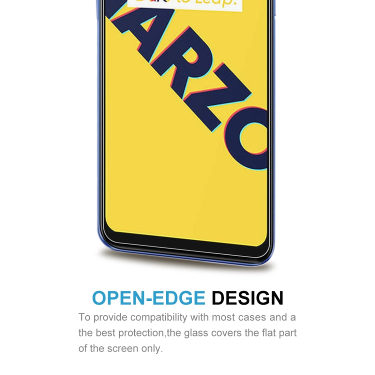 For OPPO Realme Narzo 10A 10 PCS 0.26mm 9H 2.5D Tempered Glass Film