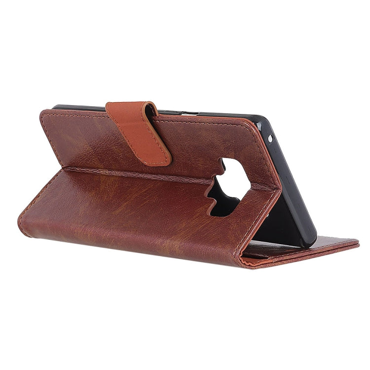 For LG K51 / Q51 Napa Texture Horizontal Flip Leather Case with Holder & Card Slot & Wallet