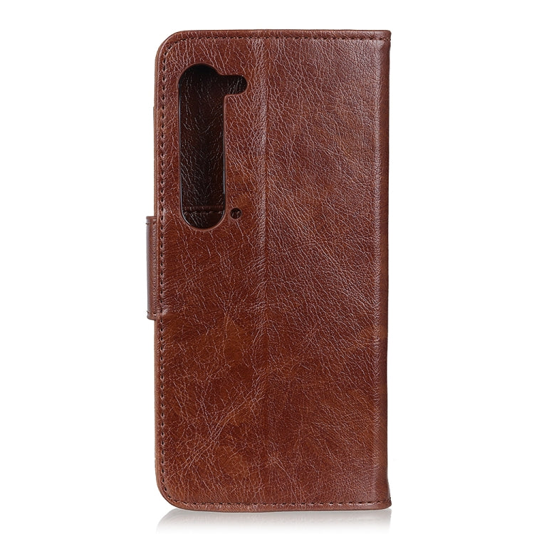 For Sharp Aquos R5G Nappa Texture Horizontal Flip Leather Case with Holder & Card Slots & Wallet