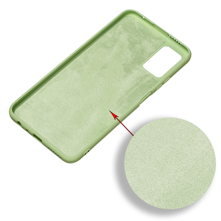 For Huawei Honor X10 Max Pure Color Liquid Silicone Shockproof Full Coverage Case