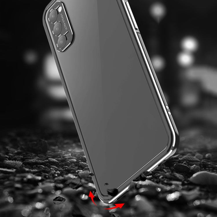 For OPPO Reno4 Aluminum Alloy Shockproof Protective Bumper Frame