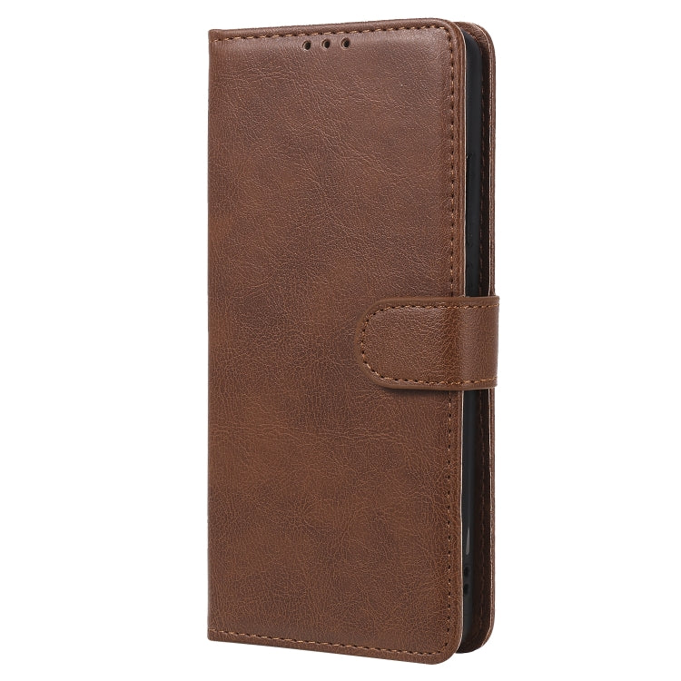 For Xiaomi Redmi 10X 5G / 10X Pro 5G 2 in 1 Solid Color Detachable PU Leather Case with Card Slots & Magnetic Holder & Photo Frame & Wallet & Strap