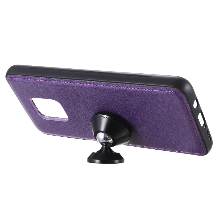 For Xiaomi Redmi 10X 5G / 10X Pro 5G 2 in 1 Solid Color Detachable PU Leather Case with Card Slots & Magnetic Holder & Photo Frame & Wallet & Strap