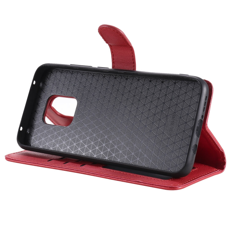 For Xiaomi Redmi 10X 5G / 10X Pro 5G 2 in 1 Solid Color Detachable PU Leather Case with Card Slots & Magnetic Holder & Photo Frame & Wallet & Strap