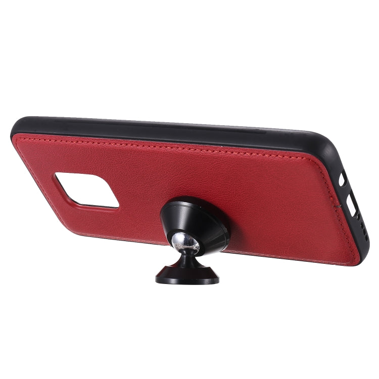 For Xiaomi Redmi 10X 5G / 10X Pro 5G 2 in 1 Solid Color Detachable PU Leather Case with Card Slots & Magnetic Holder & Photo Frame & Wallet & Strap