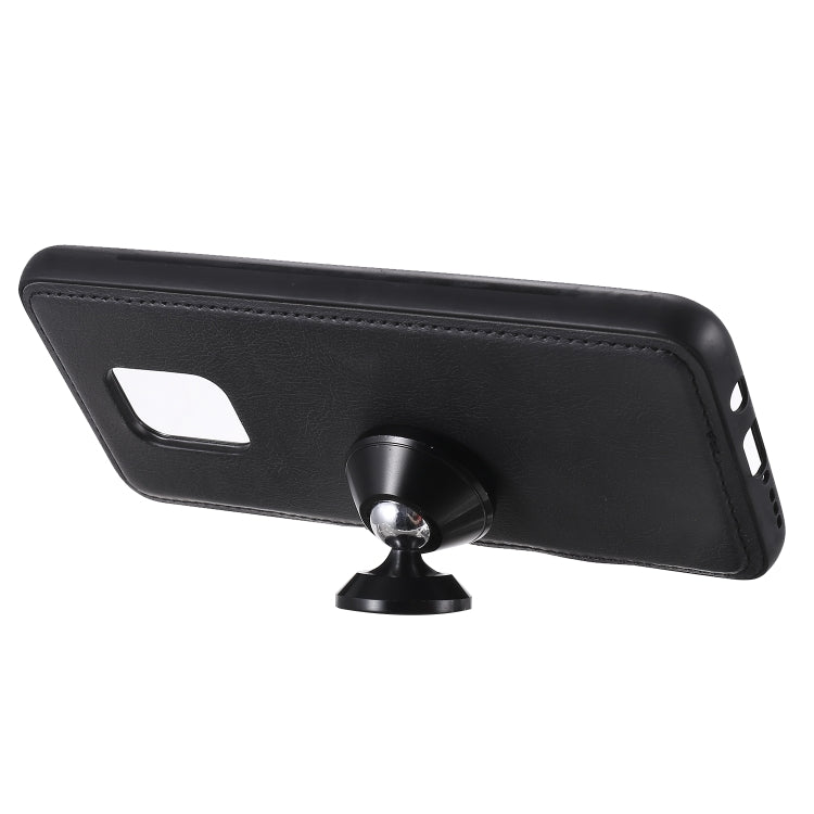 For Xiaomi Redmi 10X 5G / 10X Pro 5G 2 in 1 Solid Color Detachable PU Leather Case with Card Slots & Magnetic Holder & Photo Frame & Wallet & Strap