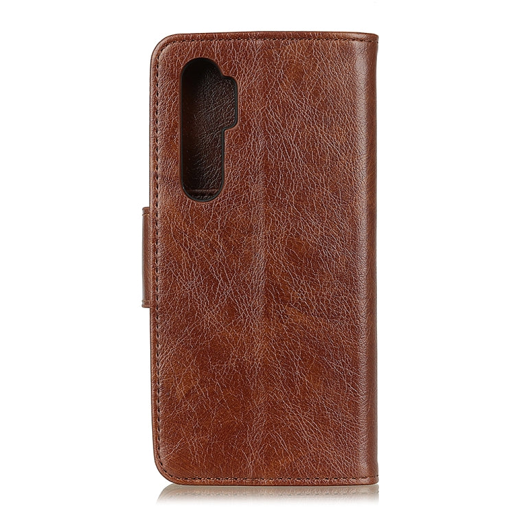 For Xiaomi Mi Note 10 Lite Nappa Texture Horizontal Flip Leather Case with Holder & Card Slots & Wallet