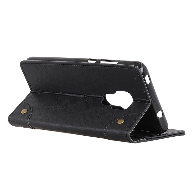 For Motorola Moto G9 / G9 Play / E7 Plus / Lenovo K12 Note Copper Buckle Retro Crazy Horse Texture Horizontal Flip Leather Case with Holder & Card Slots & Wallet