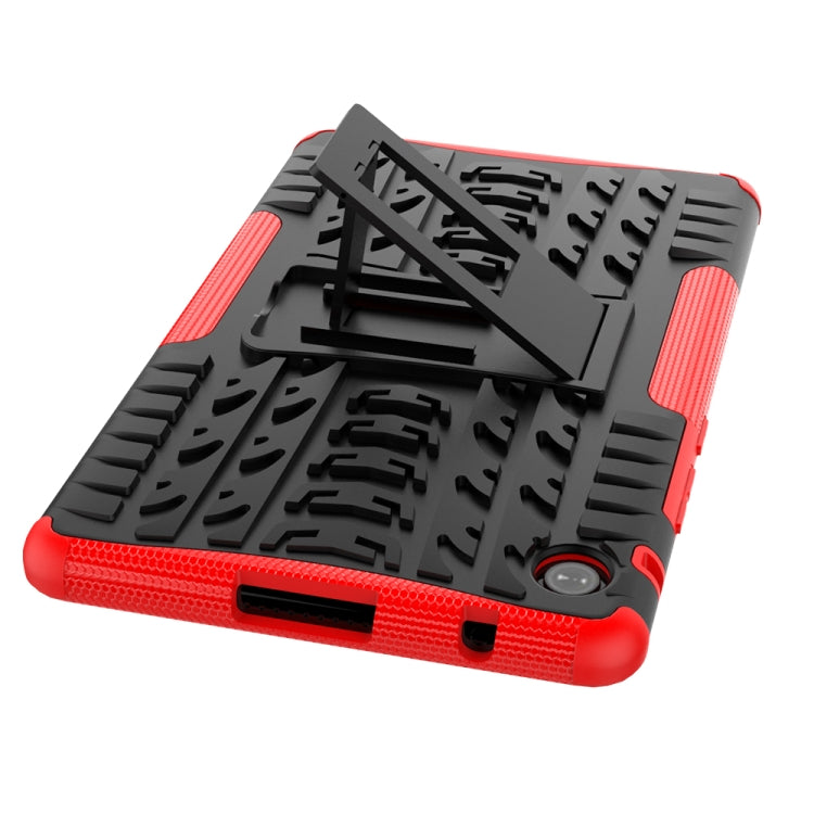 For Huawei MatePad T 8 Tire Texture Shockproof TPU + PC Protective Case with Holder