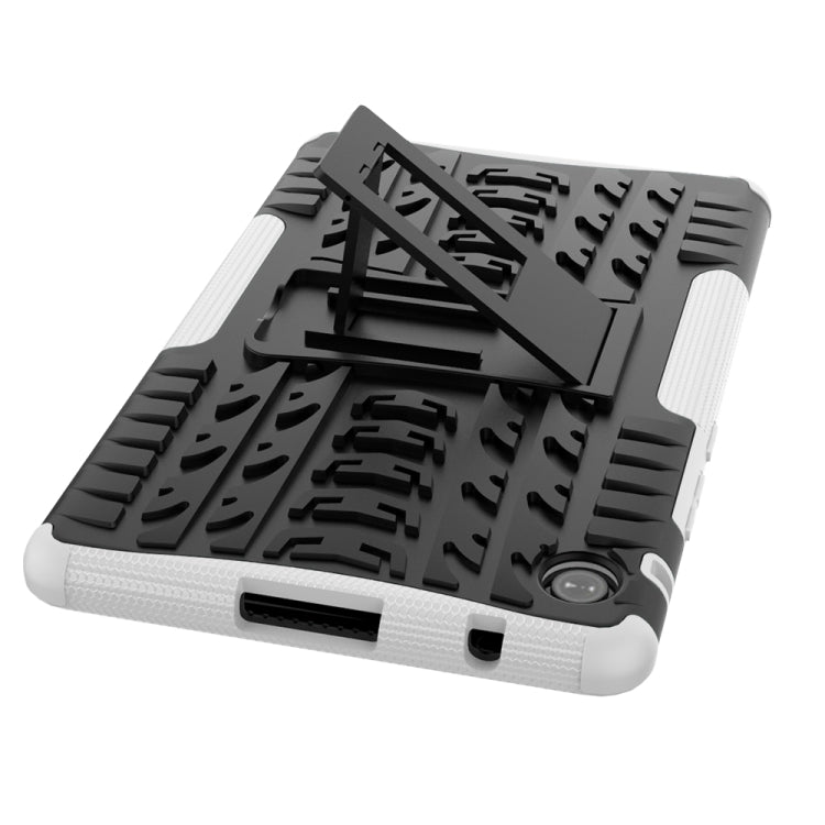 For Huawei MatePad T 8 Tire Texture Shockproof TPU + PC Protective Case with Holder