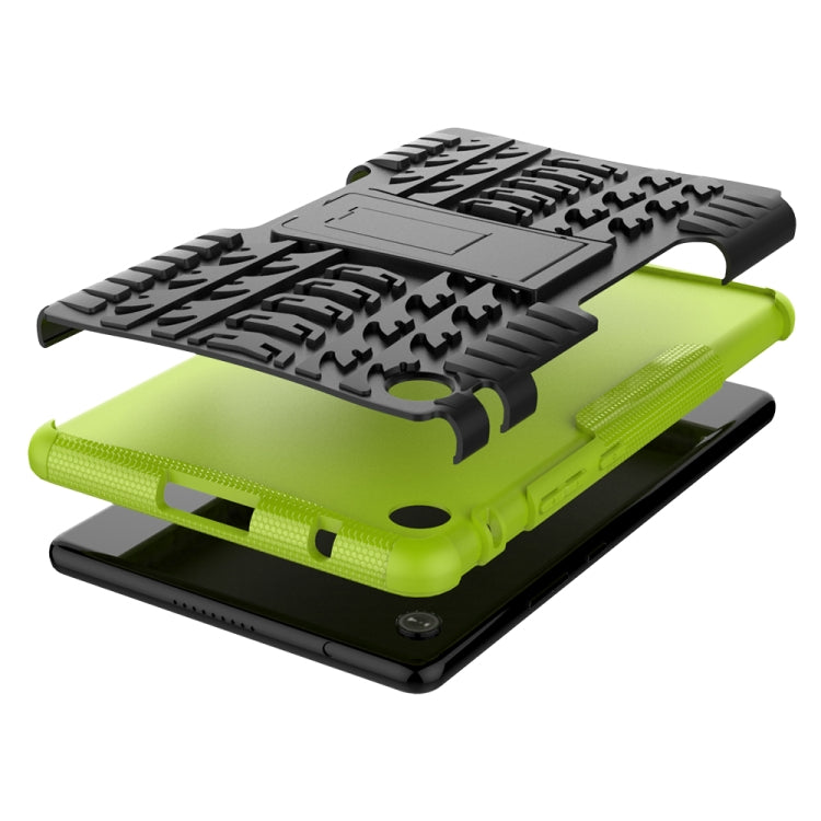 For Huawei MatePad T 8 Tire Texture Shockproof TPU + PC Protective Case with Holder