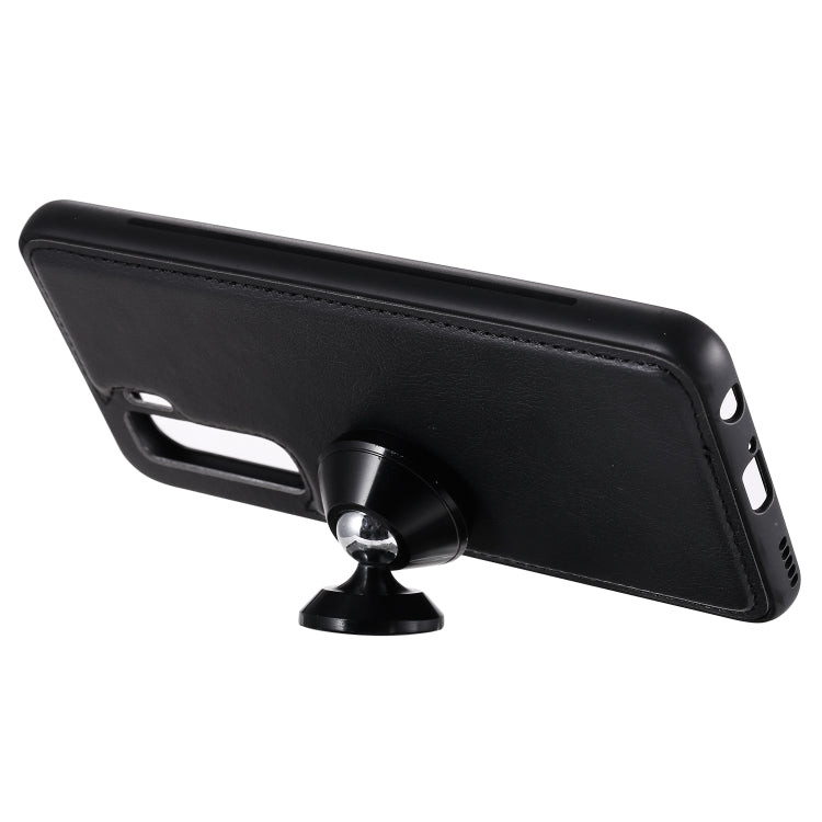 For Huawei Nova 7 SE 2 in 1 Solid Color Detachable PU Leather Case with Card Slots & Magnetic Holder & Photo Frame & Wallet & Strap