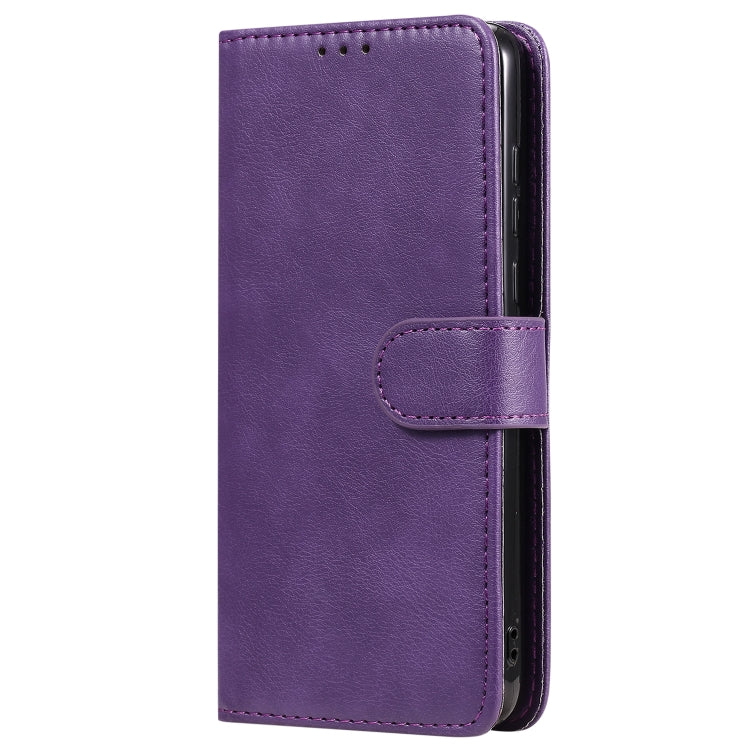 For Huawei P40 2 in 1 Solid Color Detachable PU Leather Case with Card Slots & Magnetic Holder & Photo Frame & Wallet & Strap