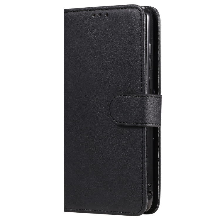 For Huawei P40 2 in 1 Solid Color Detachable PU Leather Case with Card Slots & Magnetic Holder & Photo Frame & Wallet & Strap