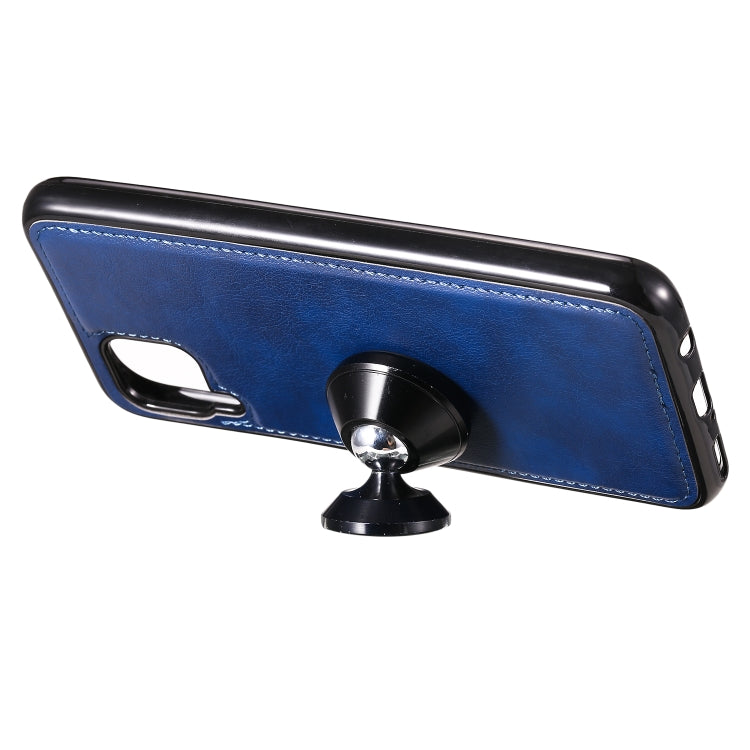 For Huawei P40 Pro 2 in 1 Solid Color Detachable PU Leather Case with Card Slots & Magnetic Holder & Photo Frame & Wallet & Strap