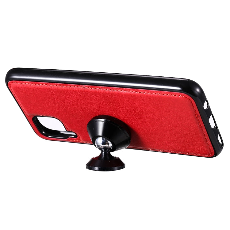 For Huawei P40 Pro 2 in 1 Solid Color Detachable PU Leather Case with Card Slots & Magnetic Holder & Photo Frame & Wallet & Strap