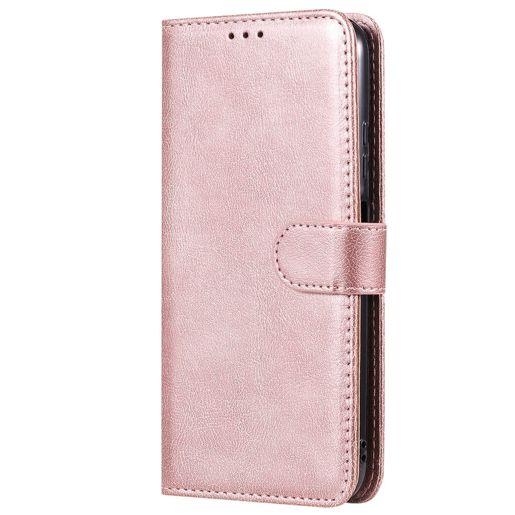 For Huawei P40 Pro 2 in 1 Solid Color Detachable PU Leather Case with Card Slots & Magnetic Holder & Photo Frame & Wallet & Strap