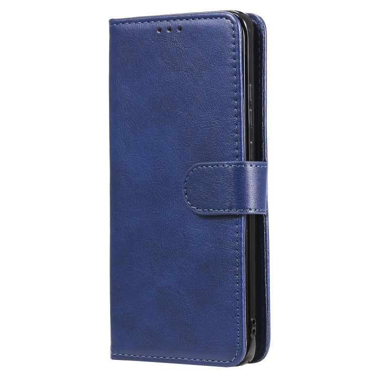 For Huawei P40 Lite 2 in 1 Solid Color Detachable PU Leather Case with Card Slots & Magnetic Holder & Photo Frame & Wallet & Strap