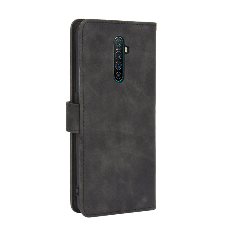 For OPPO Reno Ace / Realme X2 Pro Solid Color Skin Feel Magnetic Buckle Horizontal Flip Calf Texture PU Leather Case with Holder & Card Slots & Wallet