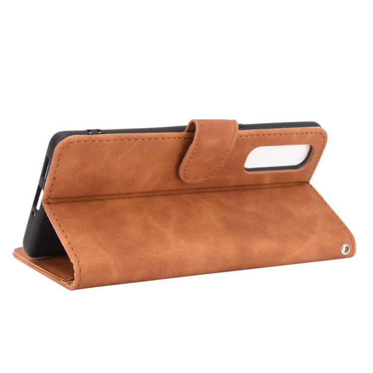 For OPPO Reno3 Pro 5G Solid Color Skin Feel Magnetic Buckle Horizontal Flip Calf Texture PU Leather Case with Holder & Card Slots & Wallet