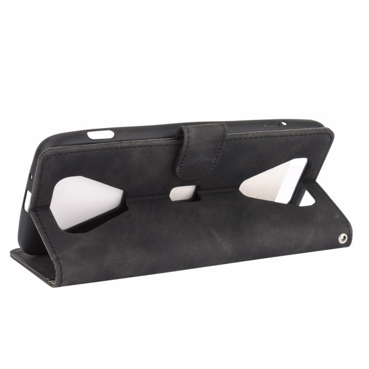 For Xiaomi Black Shark 3 Solid Color Skin Feel Magnetic Buckle Horizontal Flip Calf Texture PU Leather Case with Holder & Card Slots & Wallet