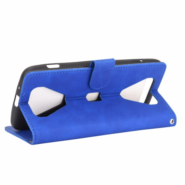 For Xiaomi Black Shark 3 Solid Color Skin Feel Magnetic Buckle Horizontal Flip Calf Texture PU Leather Case with Holder & Card Slots & Wallet