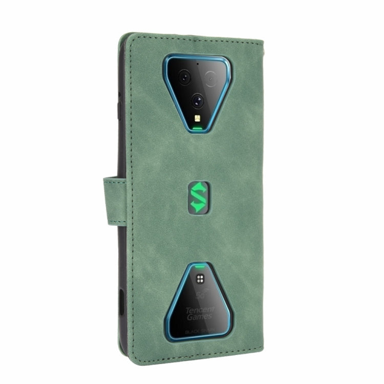 For Xiaomi Black Shark 3 Solid Color Skin Feel Magnetic Buckle Horizontal Flip Calf Texture PU Leather Case with Holder & Card Slots & Wallet