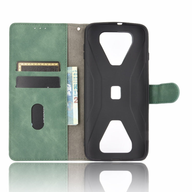 For Xiaomi Black Shark 3 Solid Color Skin Feel Magnetic Buckle Horizontal Flip Calf Texture PU Leather Case with Holder & Card Slots & Wallet