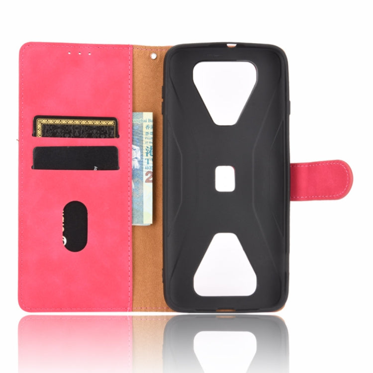 For Xiaomi Black Shark 3 Solid Color Skin Feel Magnetic Buckle Horizontal Flip Calf Texture PU Leather Case with Holder & Card Slots & Wallet