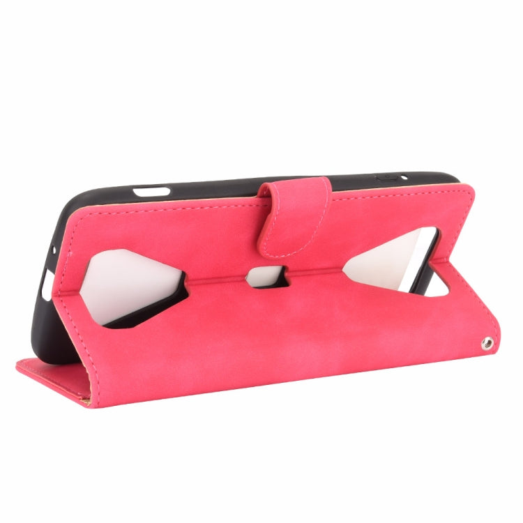 For Xiaomi Black Shark 3 Solid Color Skin Feel Magnetic Buckle Horizontal Flip Calf Texture PU Leather Case with Holder & Card Slots & Wallet