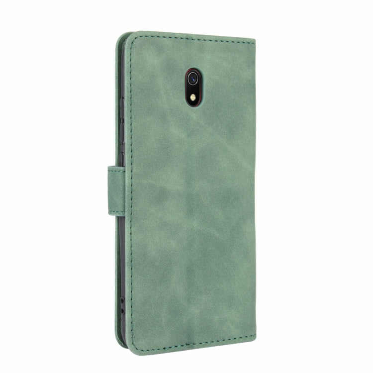 For Xiaomi Redmi 8A Solid Color Skin Feel Magnetic Buckle Horizontal Flip Calf Texture PU Leather Case with Holder & Card Slots & Wallet