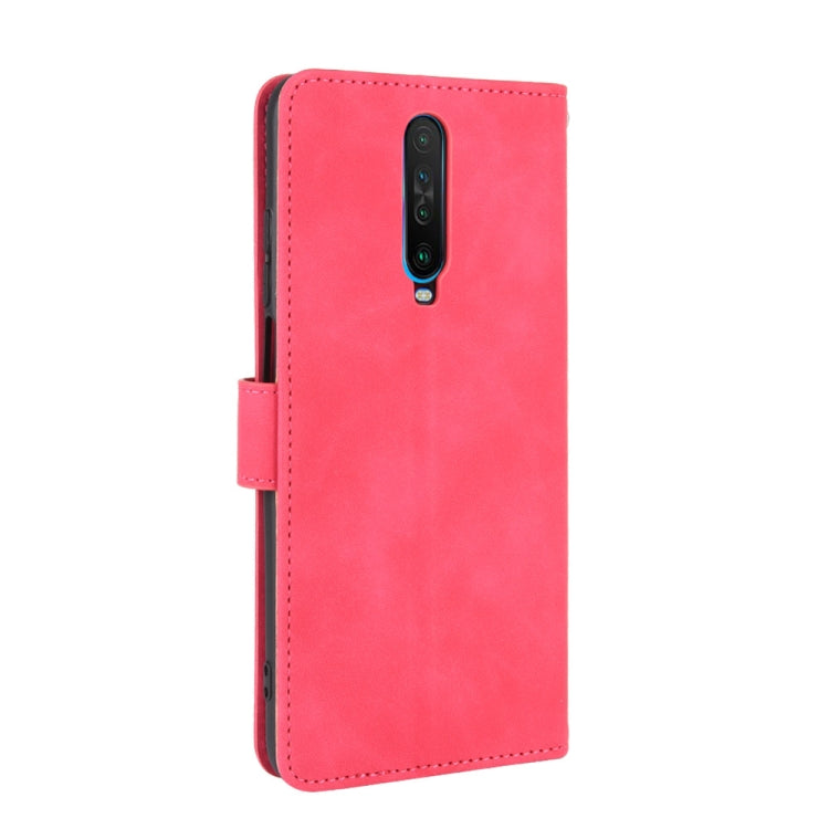 For Xiaomi Redmi K30 Solid Color Skin Feel Magnetic Buckle Horizontal Flip Calf Texture PU Leather Case with Holder & Card Slots & Wallet