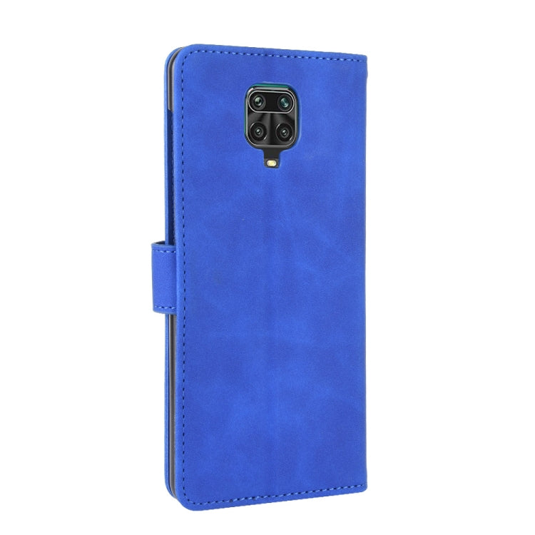 For Xiaomi Redmi Note 9S Solid Color Skin Feel Magnetic Buckle Horizontal Flip Calf Texture PU Leather Case with Holder & Card Slots & Wallet