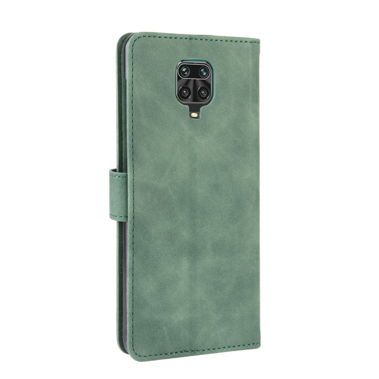 For Xiaomi Redmi Note 9S Solid Color Skin Feel Magnetic Buckle Horizontal Flip Calf Texture PU Leather Case with Holder & Card Slots & Wallet