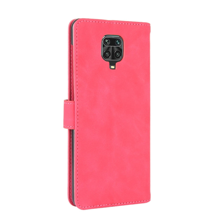 For Xiaomi Redmi Note 9S Solid Color Skin Feel Magnetic Buckle Horizontal Flip Calf Texture PU Leather Case with Holder & Card Slots & Wallet