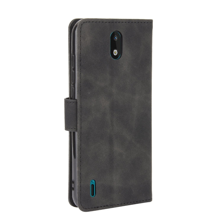 For Nokia 1.3 Solid Color Skin Feel Magnetic Buckle Horizontal Flip Calf Texture PU Leather Case with Holder & Card Slots & Wallet