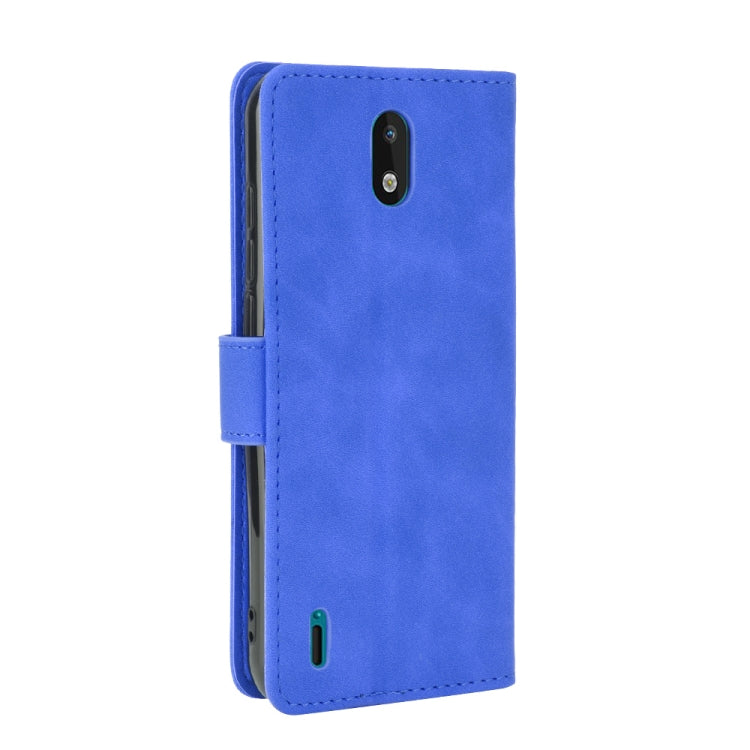 For Nokia 1.3 Solid Color Skin Feel Magnetic Buckle Horizontal Flip Calf Texture PU Leather Case with Holder & Card Slots & Wallet